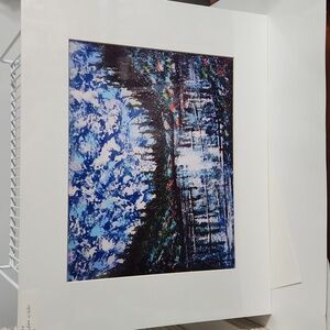 Mountain scape print